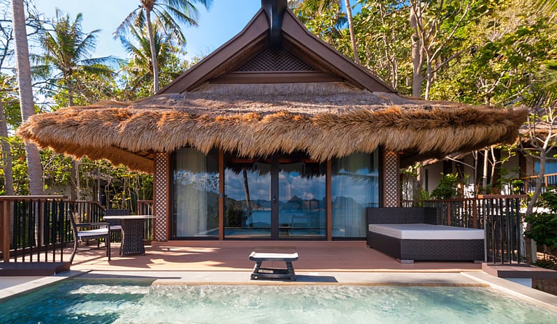 16. Pangulasian Island - Pool Villa Facade